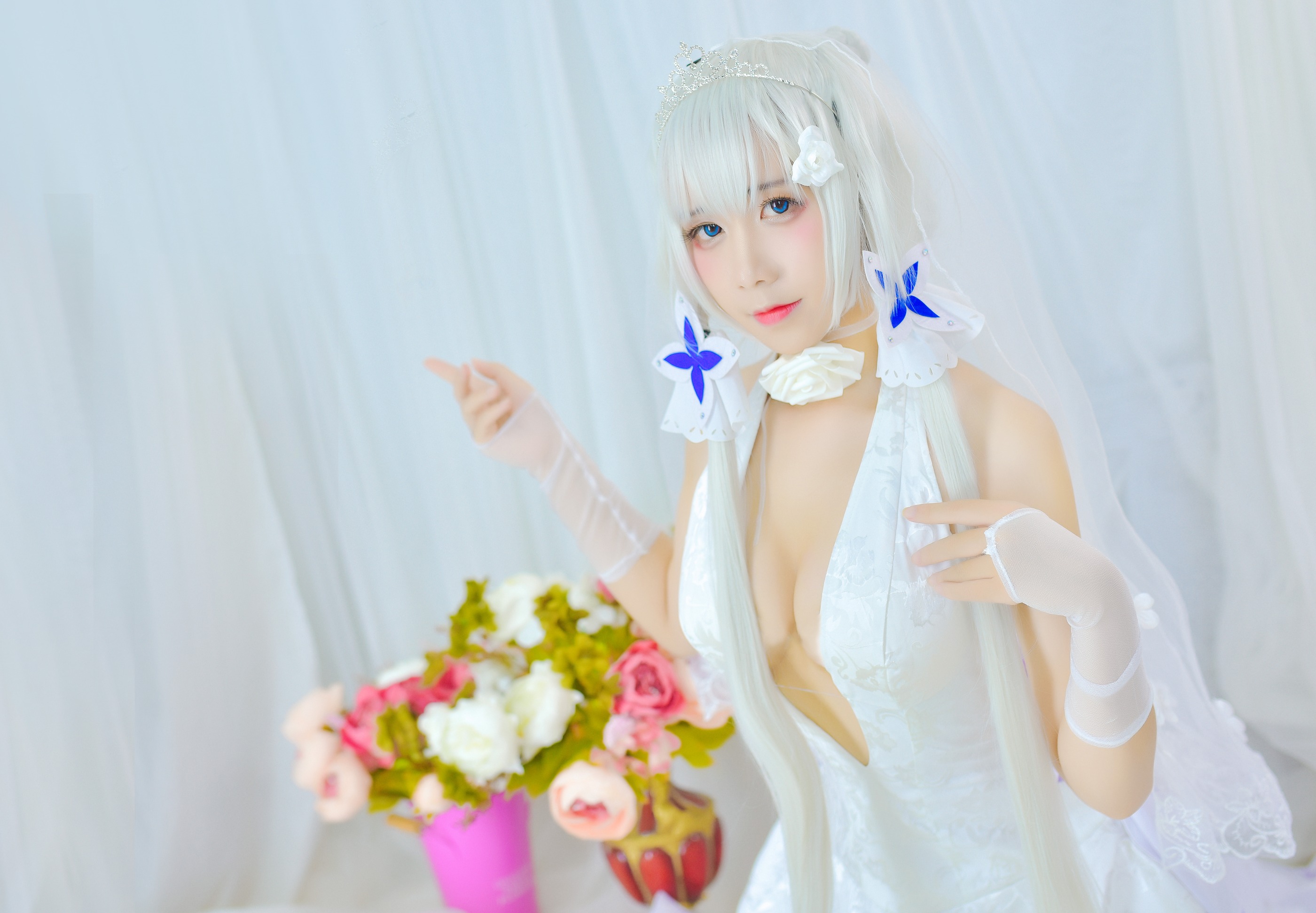 图片[1]-九曲Jean –  NO.011 花嫁光辉 [22P]-XikXak